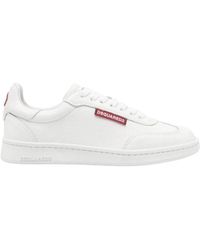 DSquared² - Schoenen ,Wit ,Leer Free Sneakers - Lyst
