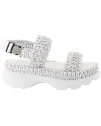 Moncler - Flat Sandals - Lyst