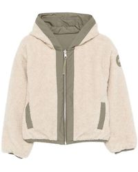 Canada Goose - Omkeerbare Fleece Jas Met Capuchon - Lyst