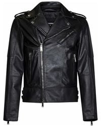 DSquared² - Leather Jackets - Lyst