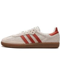 adidas - Weiße rote samba og sneakers - Lyst