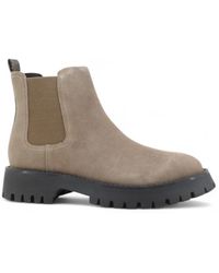 Guess - Schoenen ,Leer Chelsea Boots - Lyst