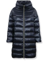 Herno - Jassen ,Blauw ,Nylon Matilde Down Jacket - Lyst