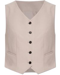 AllSaints - Vests - Lyst