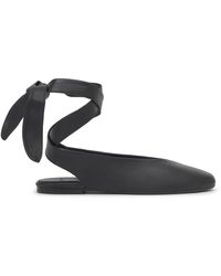 Castañer - Sybil/280 Flache Ballerina Mit Bändern - Lyst