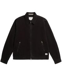 Norse Projects - Jassen ,Zwart ,Katoen Raabjerg Canvas Jacket - Lyst