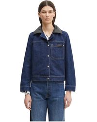 Wales Bonner - Sea Denim Jacket - Lyst
