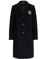 Ralph Lauren - Jassen ,Blauw ,Wol Lauren Coats - Lyst