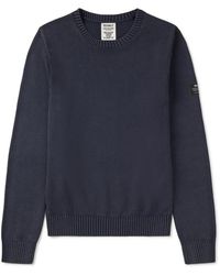 Ecoalf - Truien & Vesten ,Blauw ,Katoen Tail Sweater - Lyst