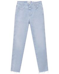Closed - Rechte Jeans - Lyst