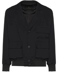 Giuliano Galiano - Bomber Nero - Lyst