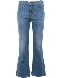 Roy Rogers - Jeans bootcut de talle alto zandra - Lyst