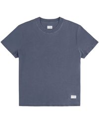 Fay - Tops ,Blauw ,Katoen T-Shirt Archive - Lyst
