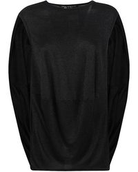 Junya Watanabe - Tops ,Zwart ,Zwarte Top Met True-To-Size Fit - Lyst