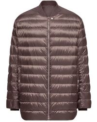 Moncler - Jassen ,Bruin ,Wol Geocamo Cropped Jacket - Lyst
