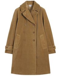 Aspesi - Double-Breasted Coats - Lyst