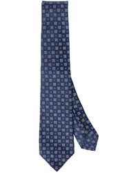 Kiton - Sieben-Falten-Seidenkrawatte - Lyst