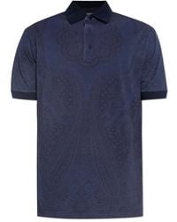 Etro - Gestreepte Polo - Lyst