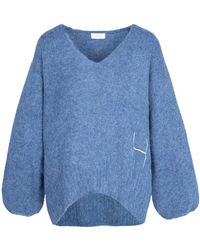 Hèst - Oversized v-ausschnitt pullover hést - Lyst