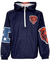 Mitchell & Ness - Fitness ,Veelkleurig ,Polyester Team Og 2.0 Anorak Windbreaker - Lyst