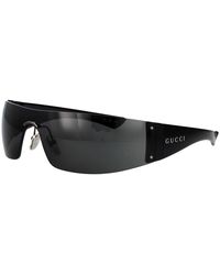 Gucci - Accessoires ,Zwart ,Vintage Plastic Wrap Zonnebril - Lyst