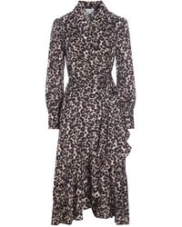 Dea Kudibal - Vestido de seda elástica - leopardo suelo - Lyst