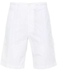 Aspesi - Korte Broeken ,Wit ,Witte Casual Shorts Voor Mannen - Lyst