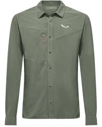 Salewa - Puez L/S Shirt - Lyst