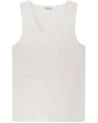 Moncler - Sleeveless Tops - Lyst