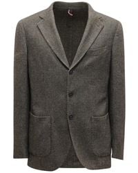 Santaniello - Wollmischungs-Jacke Drop 7 - Lyst