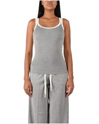 Elisabetta Franchi - Sleeveless Tops - Lyst
