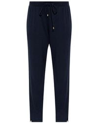 Hanro - Broeken ,Blauw ,Katoen Sleep & Lounge Katoenen Blend Joggingbroek - Lyst