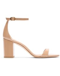 Stuart Weitzman - Nudist Ii 75 Block Sandal - Lyst