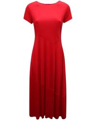 Sandro Ferrone - Kleedjes ,Rood ,Midi Jurk - Lyst