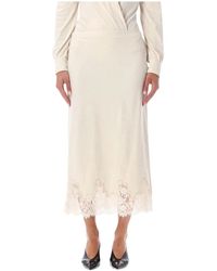 Alberta Ferretti - Midi Skirts - Lyst
