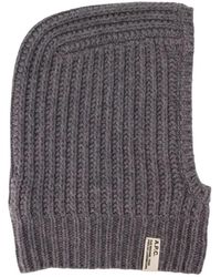 A.P.C. - Accessoires ,Grijs ,Wol Alix Balaclava - Lyst