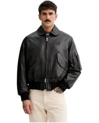 KENZO - Leather Jassen - Lyst