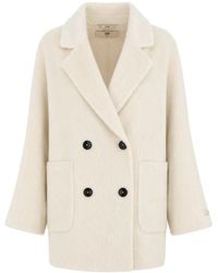 DUNO - Double-Breasted Coats - Lyst