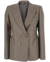 Blazé Milano - Saona Double-Breasted Jacket - Lyst
