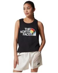 The North Face - Sleeveless Tops - Lyst