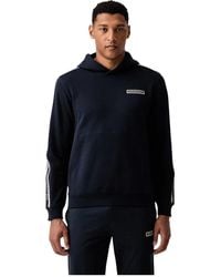 EA7 - Hooded Sweatshirt - Lyst