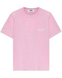 MSGM - T-Shirts - Lyst