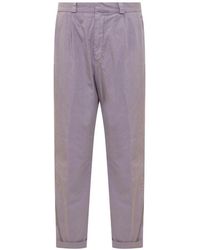 AMISH - Slim-Fit Trousers - Lyst
