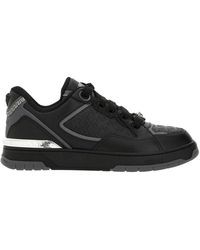 Versace - Schoenen ,Zwart ,Leer Greca Medusa Lage Sneakers - Lyst