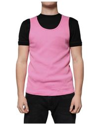 Dolce & Gabbana - Sleeveless Tops - Lyst