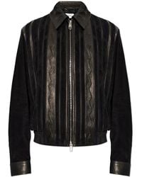 Versace - Leather Jackets - Lyst