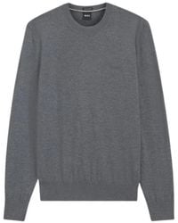 BOSS - H-Leno Pullover - Lyst