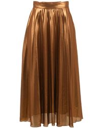 Attic And Barn - Rokken ,Bruin ,Suède Bruine Suède Rok Model Atsk 007 - Lyst