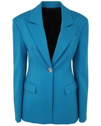 The Attico - Cool Wool Blazer - Lyst