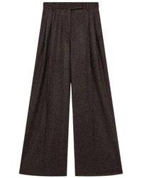 MSGM - Wide Trousers - Lyst